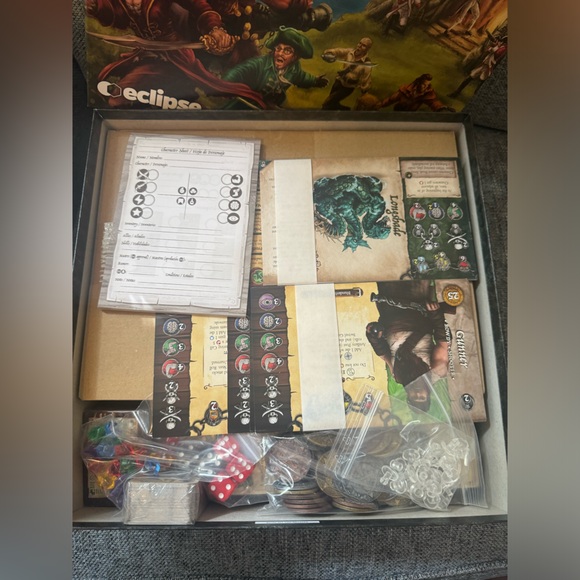 Skull Tales Eclipse Editorial Skull Tales - Full Sail! Mega-Expansion Box NIB - Picture 8 of 8